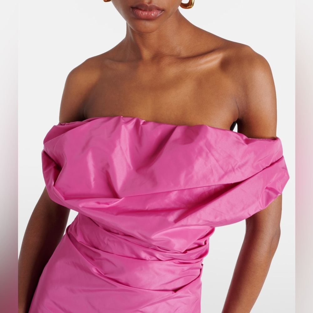 NWT Staud Andrea off-shoulder gown Size 2 - Picture 3 of 3